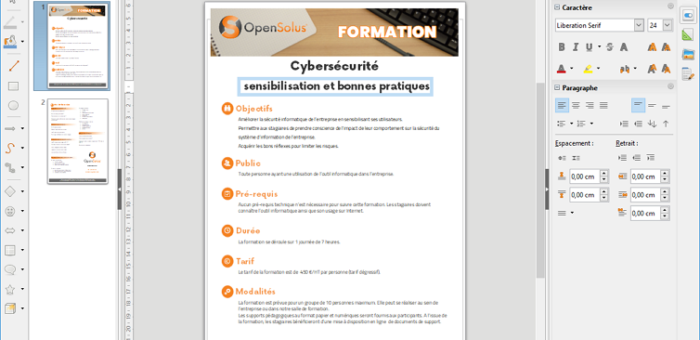Editer ses fichiers PDF avec LibreOffice
